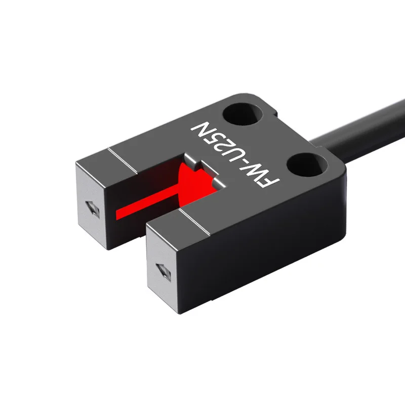 

U-shaped slot photoelectric sensor, ultra-small FW-F25N limit induction switch sensor 12V-24
