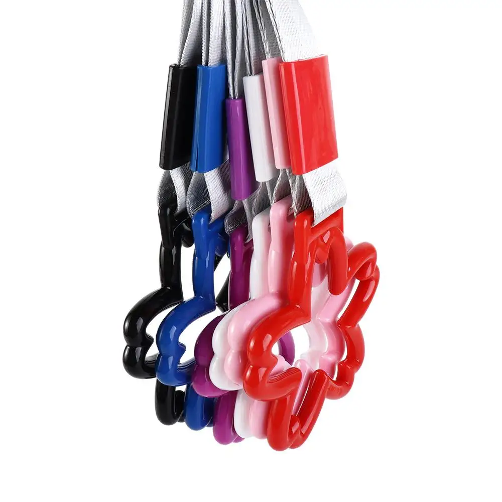 Static Belt Bumper Supplies Car Tow Strap Decorative Car Hand Pull Ring Rear Bumper Warning Ring Car Handrail Belt Handle Strap