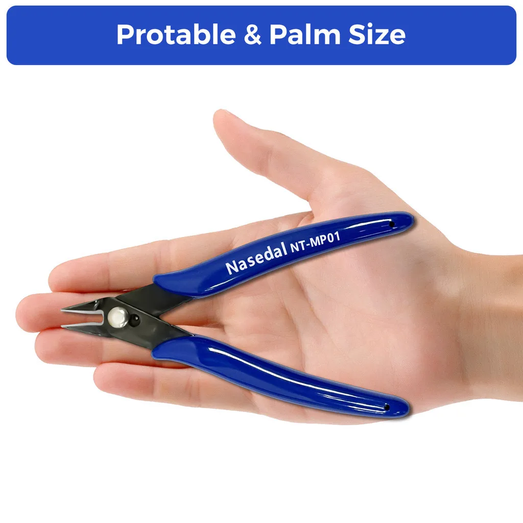 Nasedal Universal Hohe Manganstahl Diagonal Zangen Elektrische Draht Kabel Schneider Flush Nipper Side Snips Hand DIY Werkzeuge