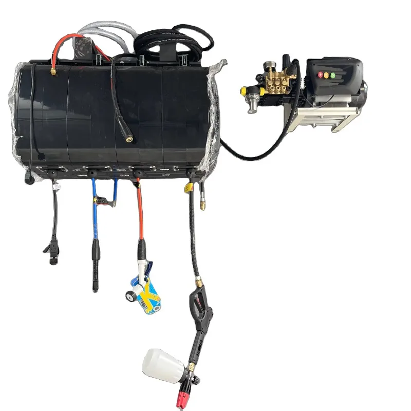 Single Hose Electric/Water/High Pressure/Air Car Wash Repair Workshop Details Equipment Combination Hose Reel