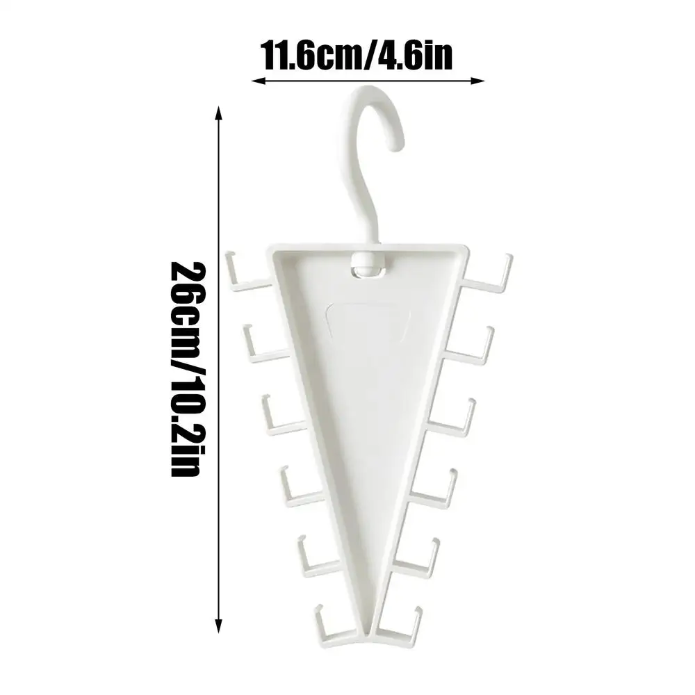 Closet Hangers with 12 Hooks, 360 Rotatable Design