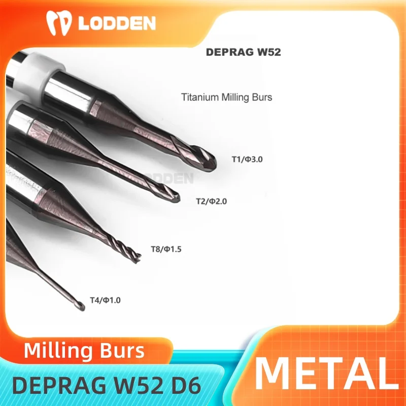 金属,チタンドリル,歯科技工所,バーDEPRAG-W52歯科用機器,t1,t2,t3,t4,t5,t6,t7,t8