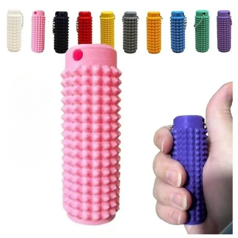 

"Massage Stick Desk Decor | BPA-Free Anxiety Relief Keychain with Tactile Fidget Design, Portable Office Stress Relief Tool"