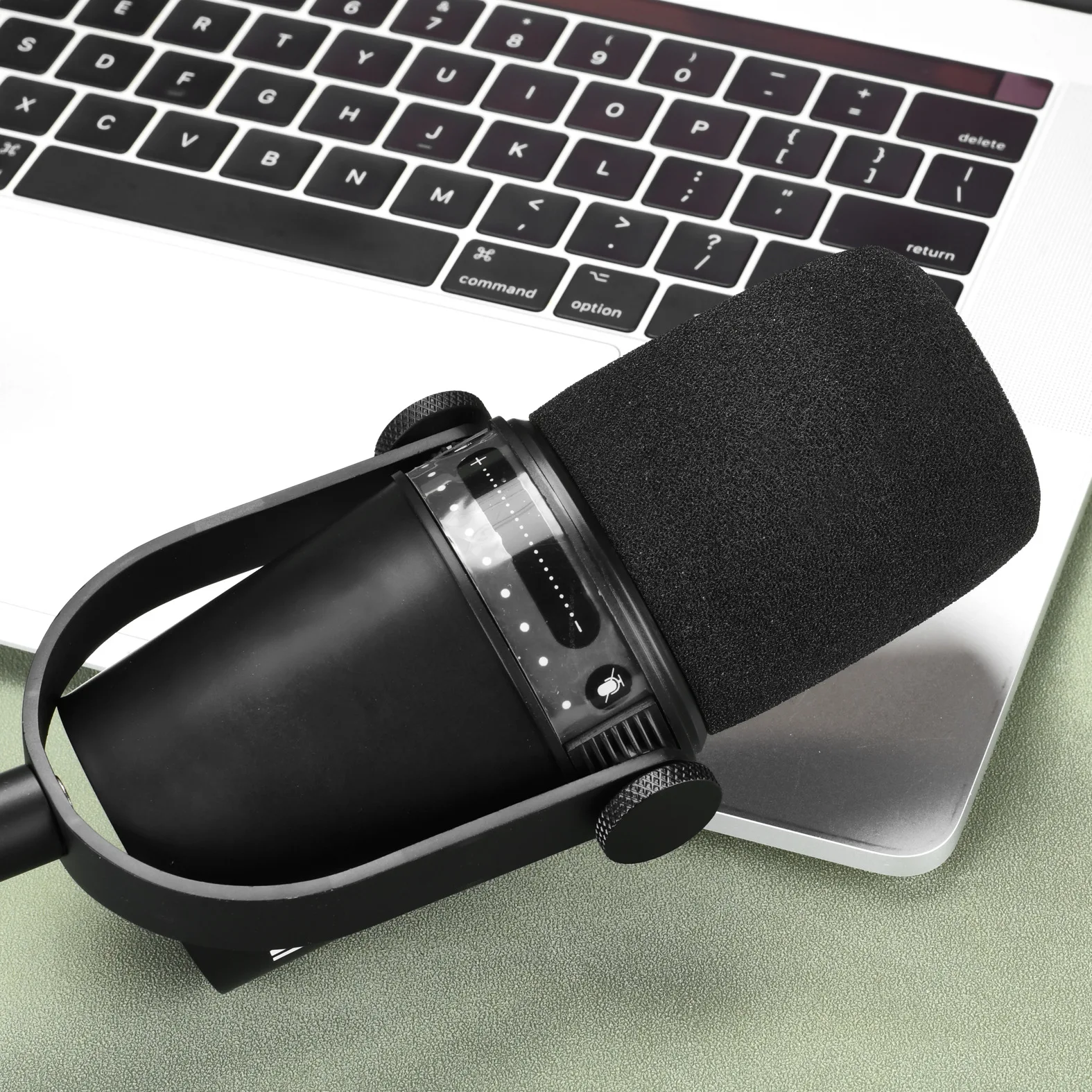 For Shure MV7 / MV7X Wireless Mic Microphones  microphone dust cover  microphone windshield sponge cover - view 4