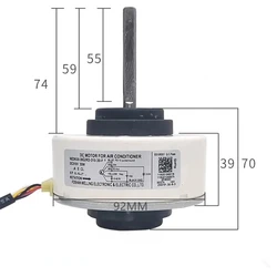 Air Conditioning DC Fan Motor For Midea WZDK30-38G(RD-310-30-8T） Internal Direct Current Brushless Motor Motor Fan 30W Air condi