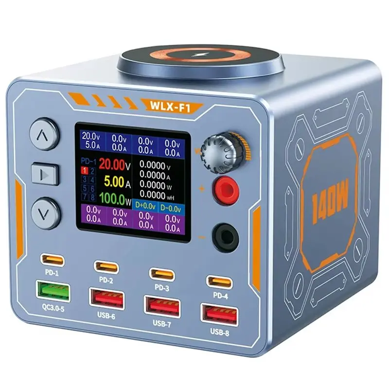consegna-in-24-ore-wlx-f1-140w-gan-usb-c-caricatore-rapido-da-tavolo-a-8-porte-usb-type-c-pd31-per-laptop-e-telefono-eu-pl