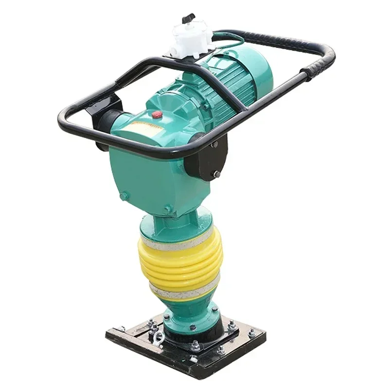 Vertical Petrol Diesel Electric Rammer Small Vibrating Tamping Rammer 3000W Household Earth Rammer Electric Power Tool