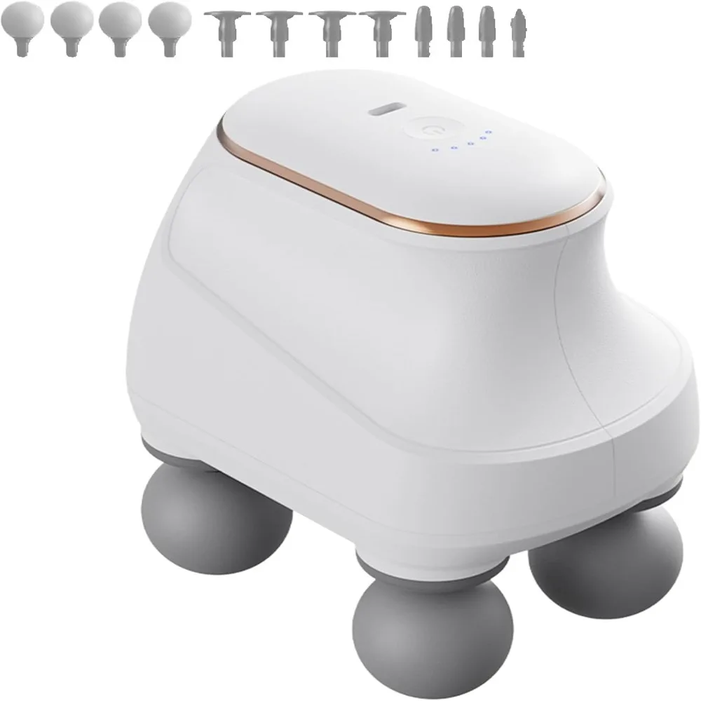 

High-Frequency Vibration 4-Head Massager Multifunctional Usage Ultra-Quiet Operation Waist Massager Durable Fast Recovery