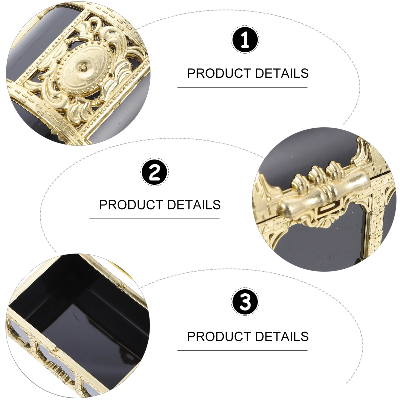 

12Pcs Mini Pirate Treasure Box Plastic Storage Chest Reusable Waterproof Rustproof for Party Props Cake Cupcake Decor Teacher