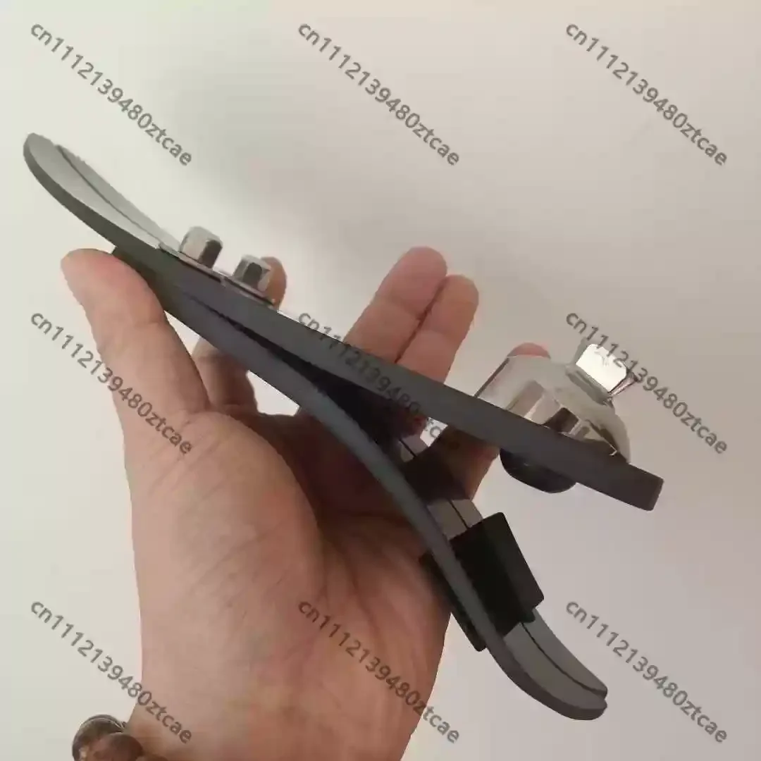 Carbon Fiber Foot Support Component With Noise Reduction Sleeve, Stainless Steel Hardware for Mechanical Structure Assembly