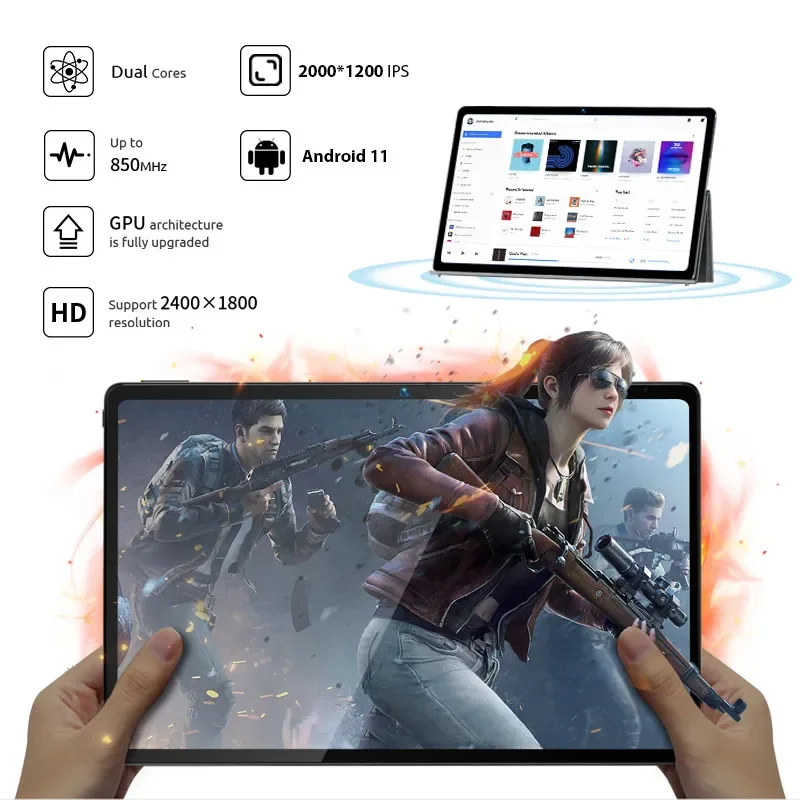 2023 nowy Zeus 10 Pro Android 11 telefon telefon Tablet PC 256GB ROM 4G sieć typu c Port podwójna karta SIM lub WIFI 5G HD Tablette