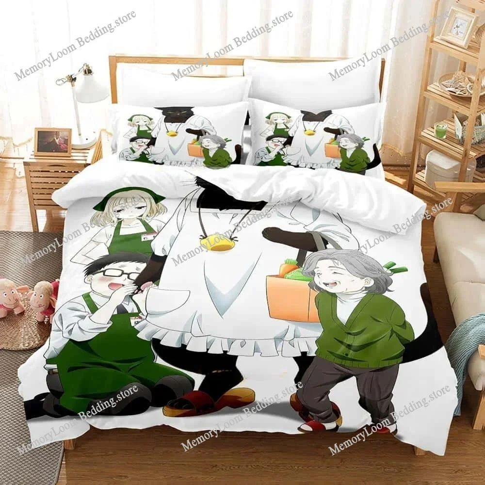 3d Print The Masterful Cat Is Depressed Again Today Bedding Set Cartoon Anime set Adult Kid Bedroom Duvet cover Sets