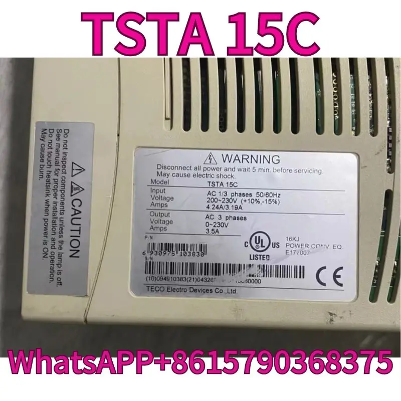 Used servo driver TSTA 15C