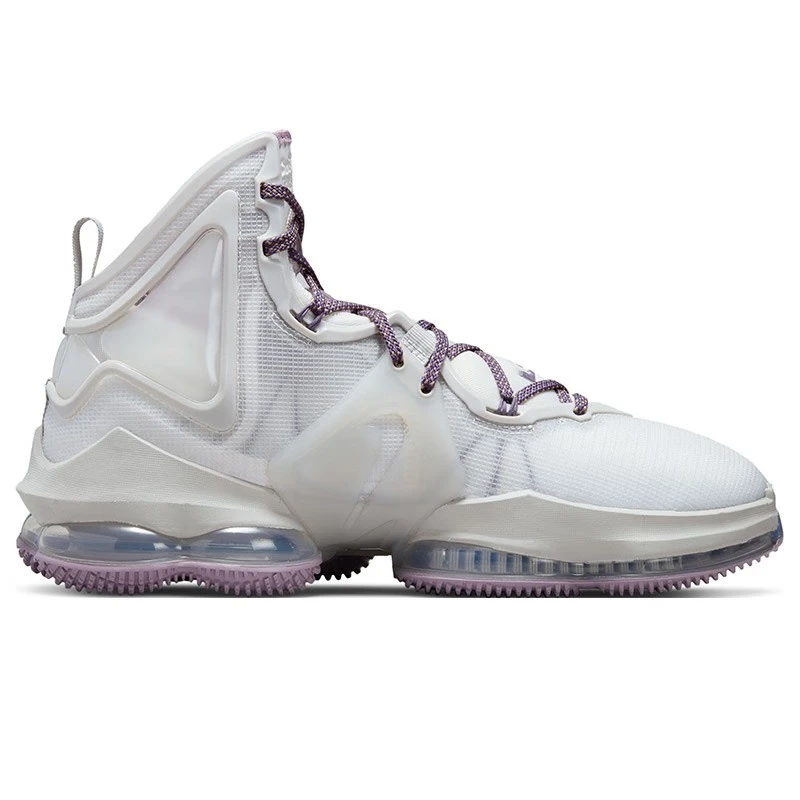 Nike Lebron 19 shock-absorbing durable wrapped supportive Mid Top Air Zoom practical basketball shoes for men and women