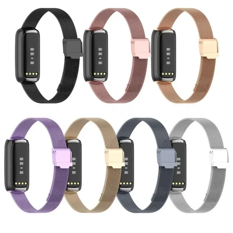 

Metal Strap For Fitbit Luxe Watch Band For Fitbit Luxe Stainless Steel Bracelet Loop Smart Watch Adjustable Belt