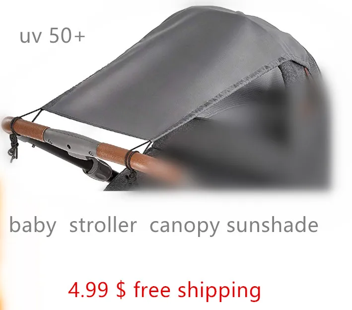 Baby Stroller accessary Stroller Sunshade Cover-Effective UV Rays Cut Design-Stops 99% of The Sun\'s Rays (UPF50+) Universal fit