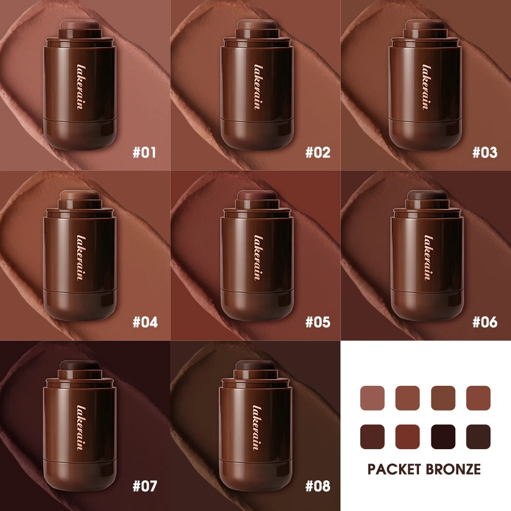 3D Contour Stick Packet Bronzer Cream Stick Face Contour Blush Cream Cheek Easy To Apply Color Makeup