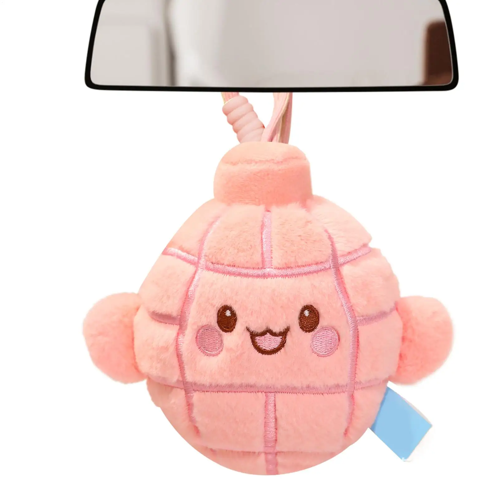 زينة قلادة قطيفة على شكل قلادة من القطيفة، سحر محشو ناعم للأطفال والكبار، حقيبة ظهر، محفظة للسفر والتنقل وأعياد الميلاد