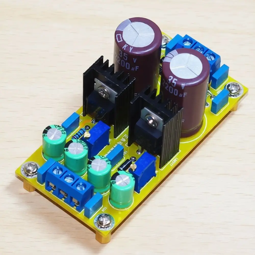 Dual Voltage Regulator Module LM317 LM337 Adjustable DC Power Board For Electronic DIY Linear Stabilization Unit