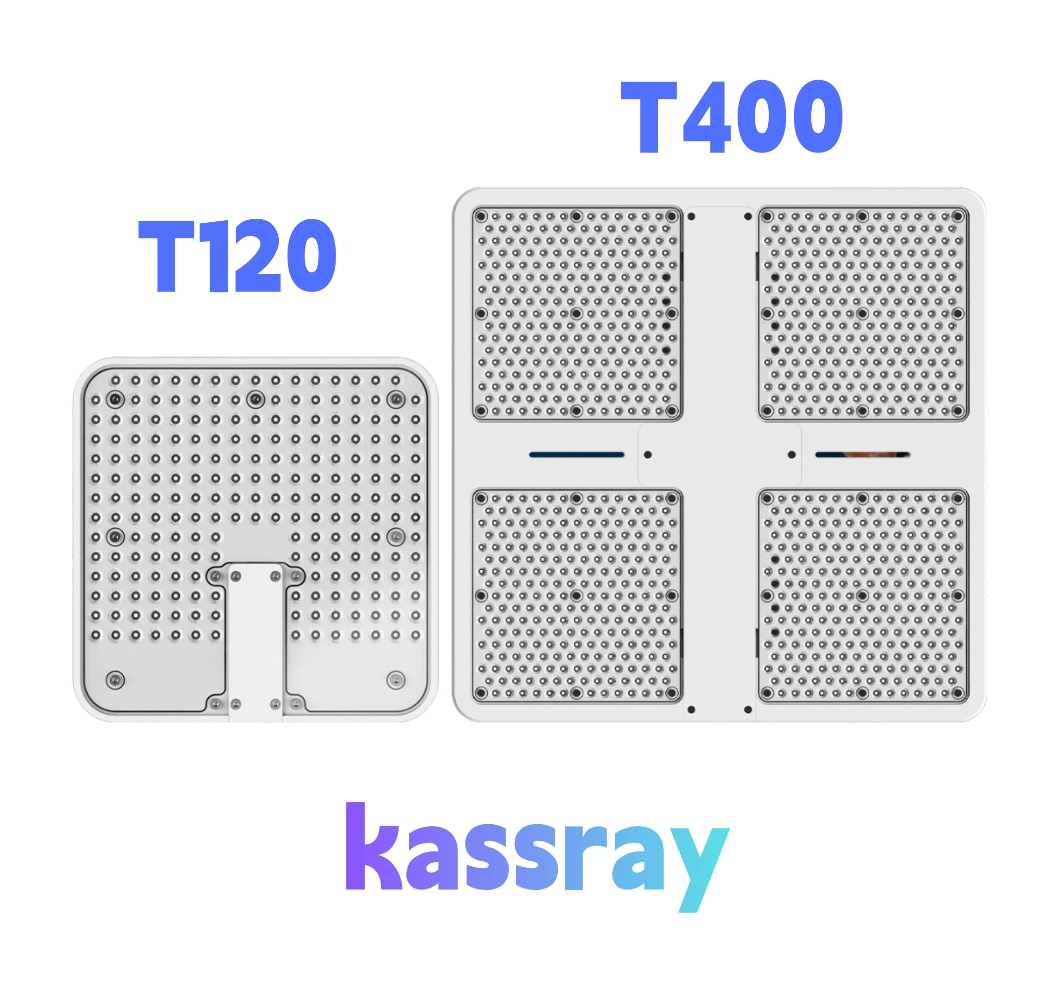 KASSRAY New T400 400W Ultimate Full Aluminum Coral Reef Light CREE Beads Fan-Free Smart WIFI Control For Marine Coral Reef Tank