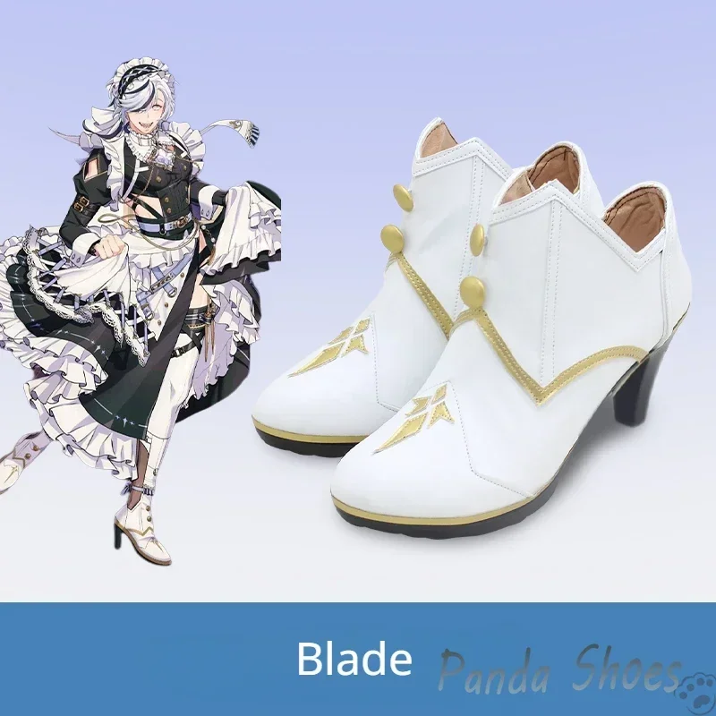 Nu Carnival Blade-zapatos de Cosplay, juego de Anime, botas, Nu Carnival Blade, mucama, accesorio de vestuario, zapatos para fiesta de Halloween