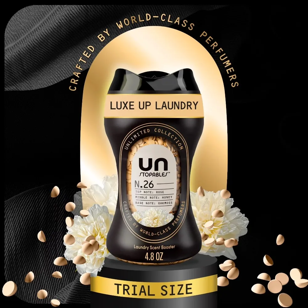 In-Wash Scent Booster Beads Laundry Fragrance Enhancer Long Lasting Fresh Scent N.26 Aroma for Clothes 4.8 oz