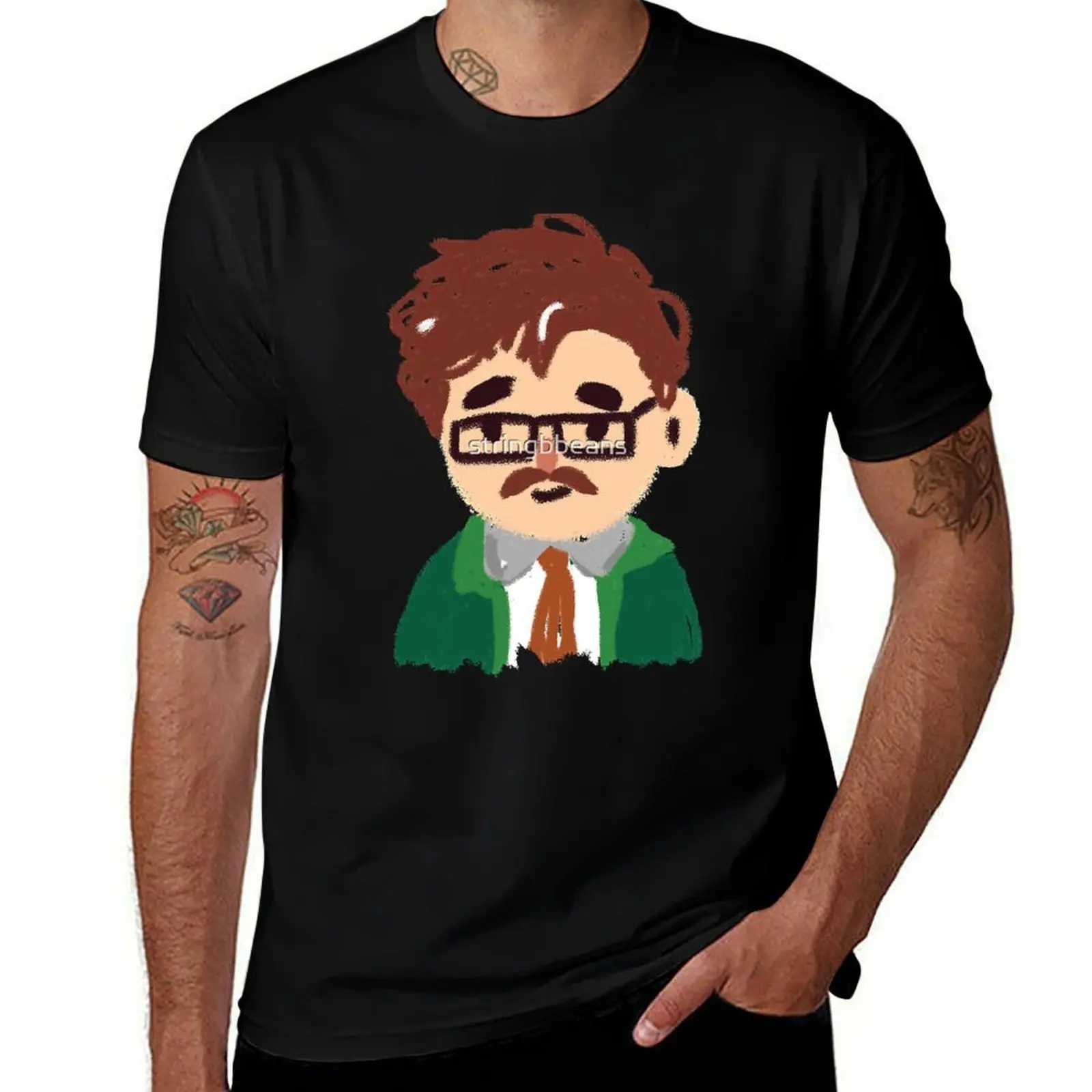 

Harvey from Stardew Valley T-Shirt summer clothes man clothes Funny t-shirt clothes funny t shirts men