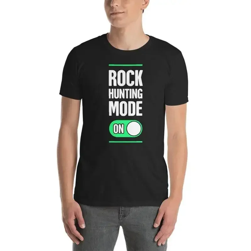 Rock Collecting T Shirt Geology Mineral Rockhound For Geologists Hunting Mode