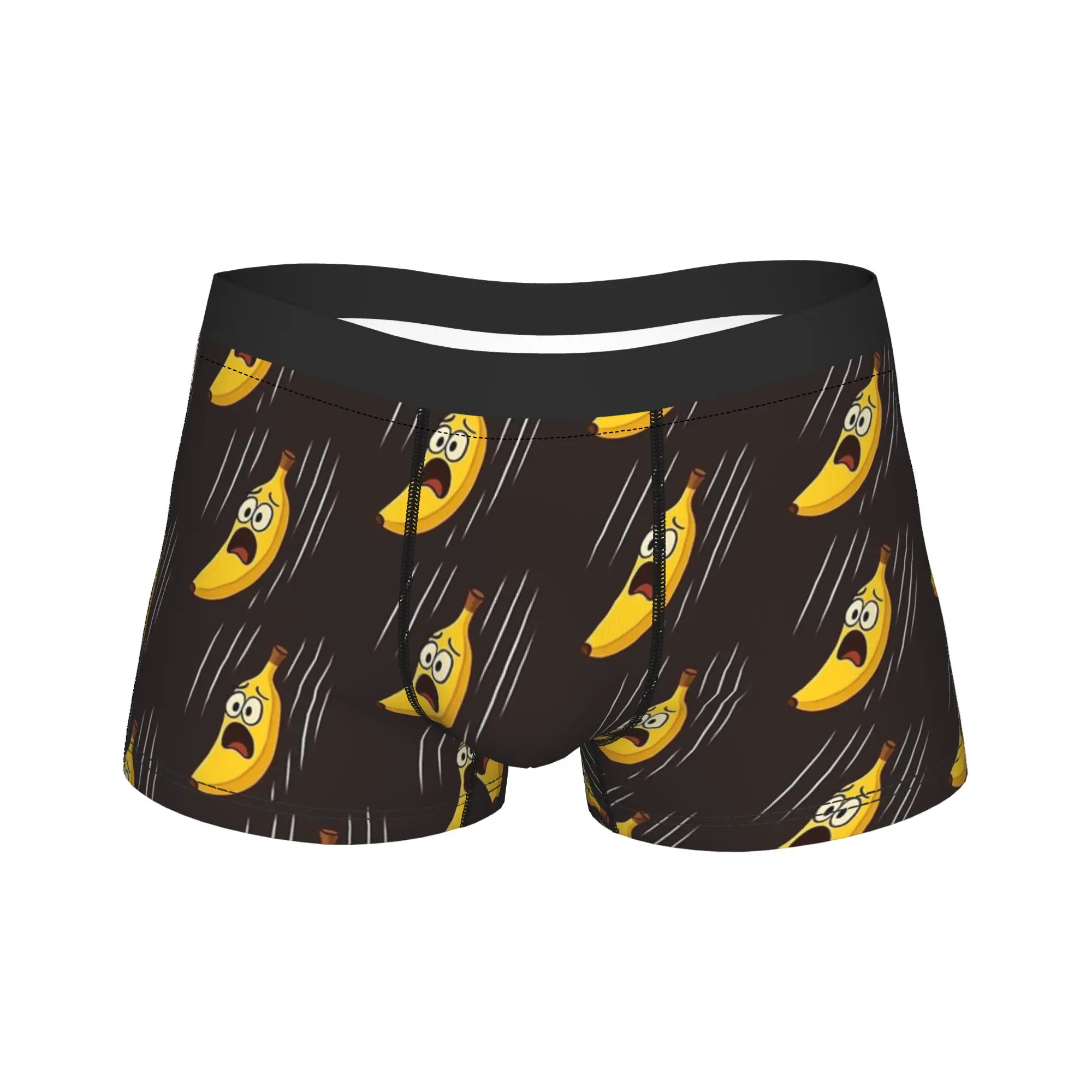

Страшное банановое падающее нижнее белье, мужские трусы, удобные боксеры с принтом, Лидер продаж, трусы-боксеры размера плюс 2XL