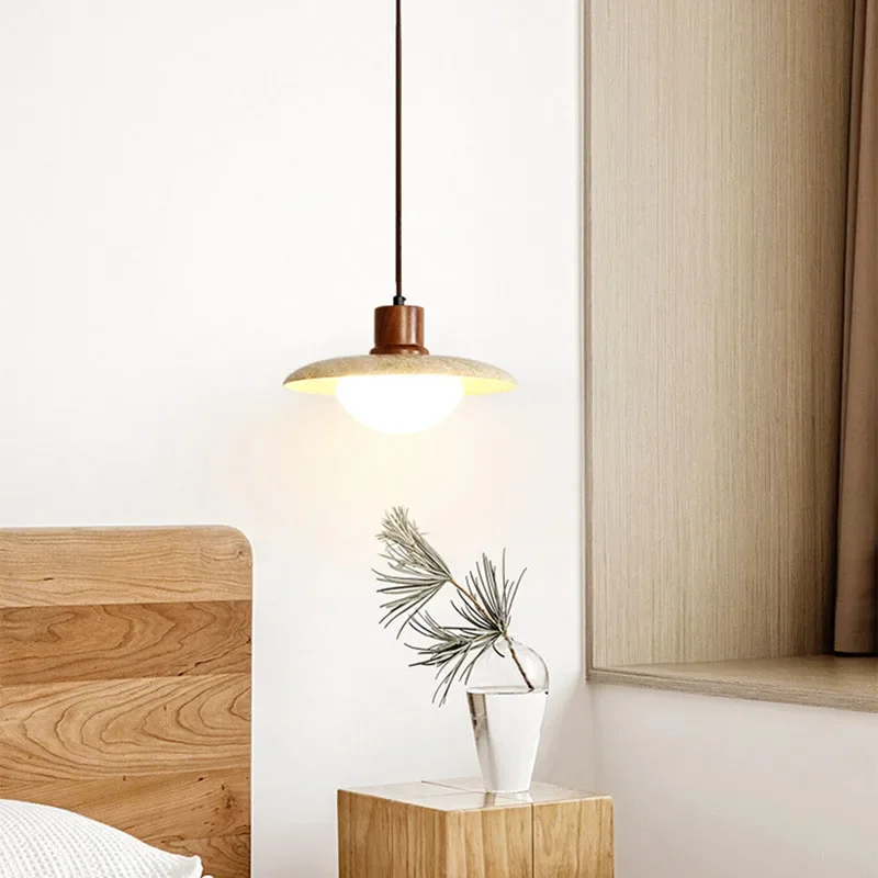 

Retro Bedside Study Pendant Light Indoor Dining Fixture Chandelier Hanging Lamps For Bedroom Restaurant Living Rooms Lighting