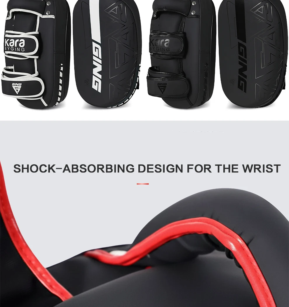 Box-Pad Sandsack Fitness MMA Boxen Taekwondo Hand- und Fußschlagpolster PU-Leder Trainingsausrüstung Muay Thai Fußziel – Detail 4
