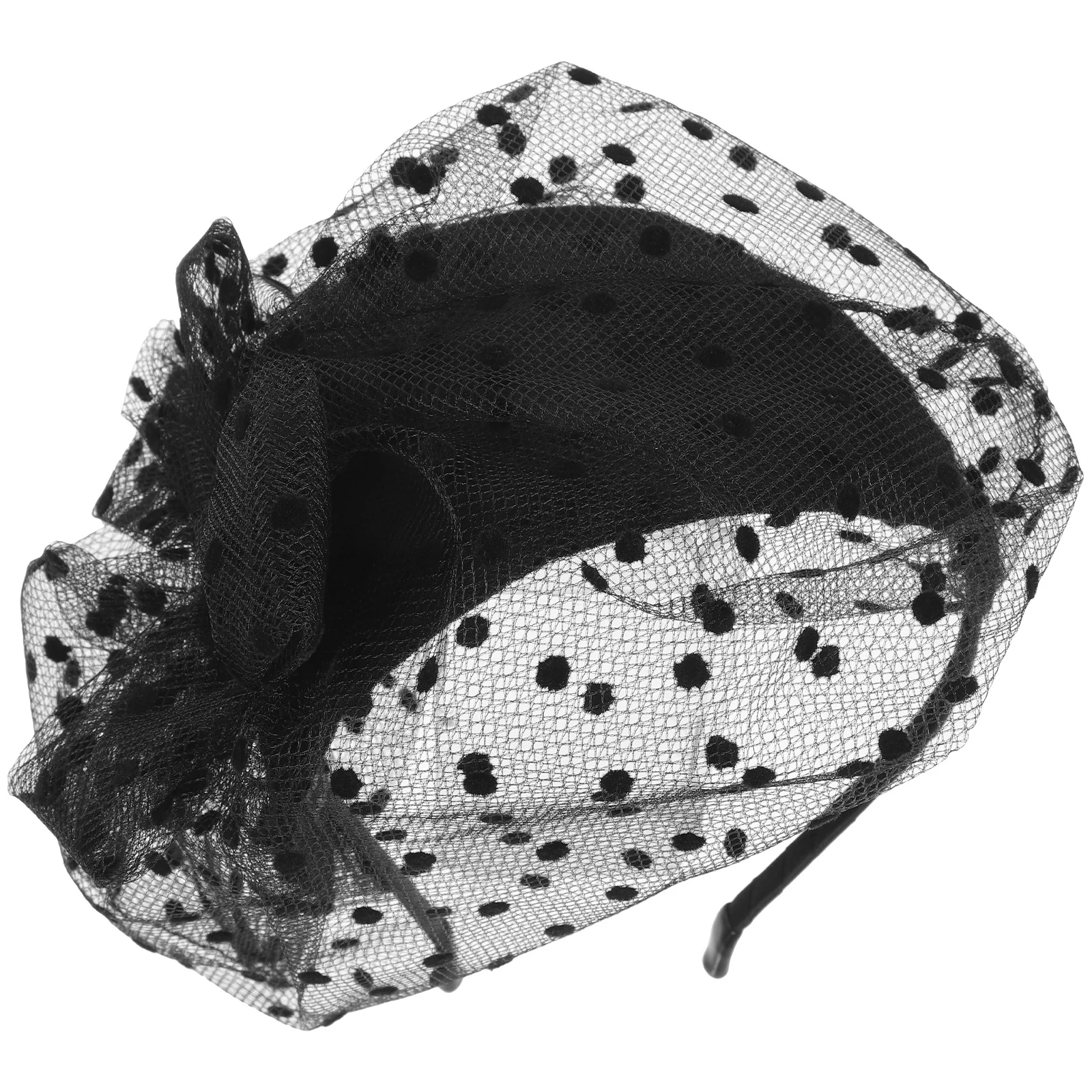 

Elegant Mesh Lace Fascinator Hair Clip Party Wedding Banquet Headpiece Bridal Hair Accessory for Women Women's Fascinators