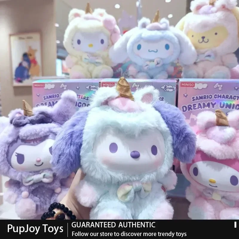 

Sanrio Dreamy Unicorn Series Vinyl Plush Blind Box Figure Desktop Ornament Trendy Collectible Toy Gift Anime Kawaii Collection