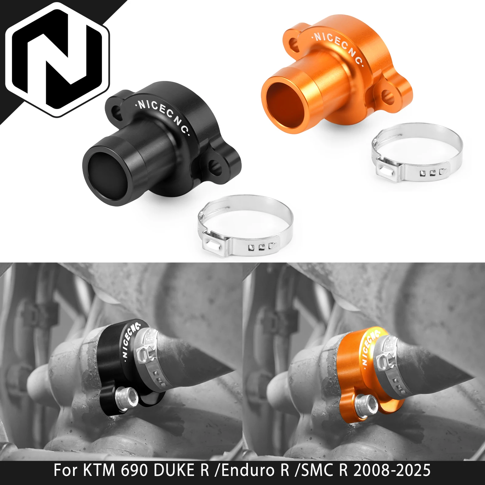 

For KTM 690 Enduro/Enduro R 690 SMC/SMCR DUKE 2008-2025 Thermostat Housing Cover For Husqvarna 701 Enduro /Supermoto GasGas 700