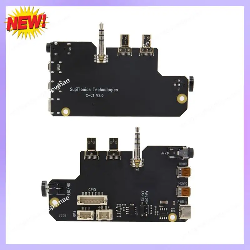 

Комплект T24C Naspi + металлический корпус + плата расширения X823 + плата X-C1 + вентилятор ШИМ для Raspberry Pie SATA HDD/SSD сервер хранения NAS