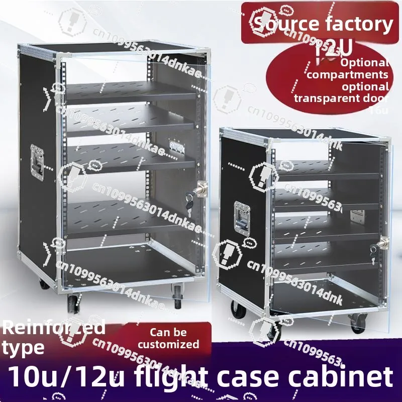 10U خزانة مكبر كهربائي للمنزل 16UKTV جراب هواء سينما KTV في الهواء الطلق الزفاف متعدد الوظائف 12U الهيكل الرف