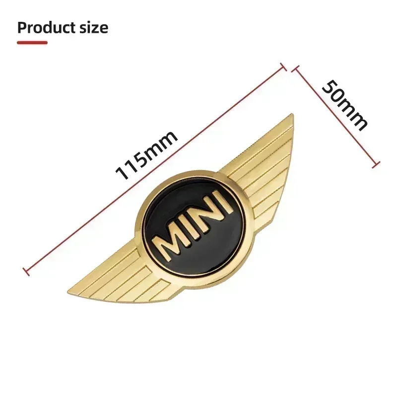 

Металлический задний передний капот автомобиля, эмблема, украшение для BMW Mini Cooper R55 R56 R60 R61, сменный логотип, аксессуары для автостайлинга