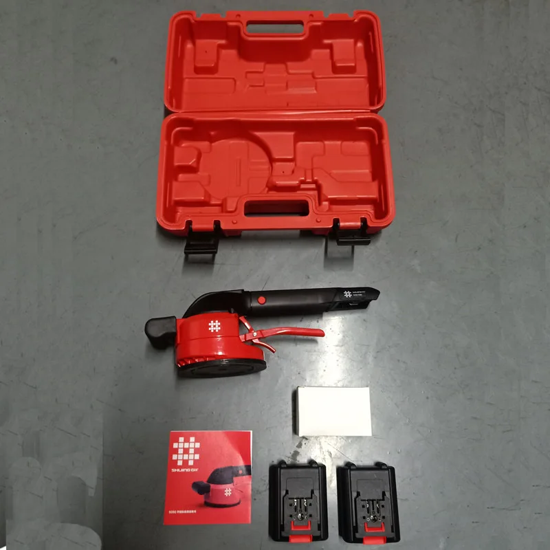 Electric Tile Vibration Tool 6 Speed Suction Cup Leveling Machine 16.8V 12000VPM Tile Laying Vibrator Tiling Tools