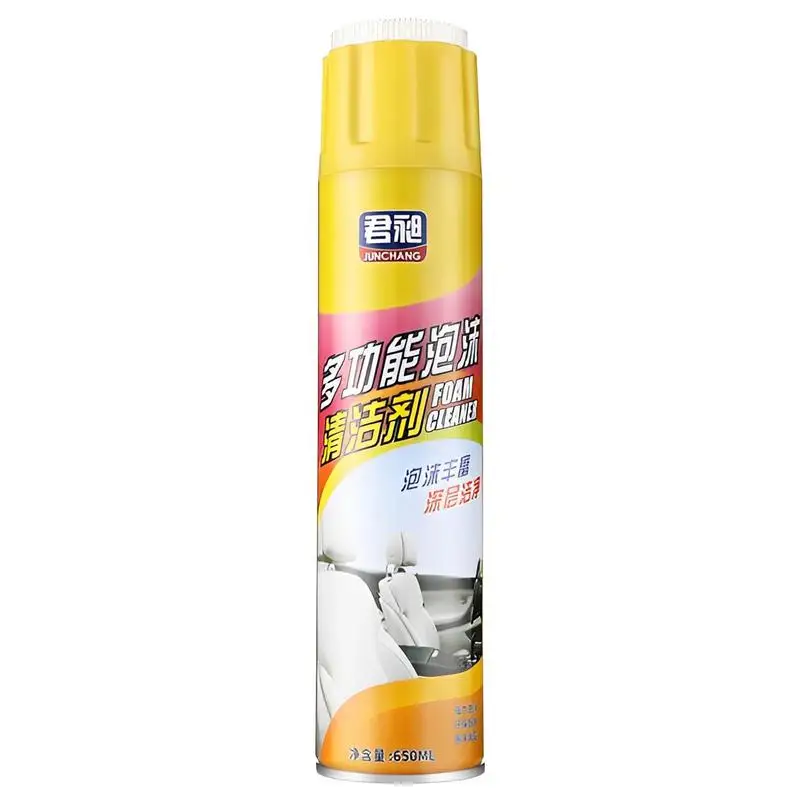 Foam Cleaner For Car Interior Foam Interior UV Protection Stain Remover Stain Remover Spray For Dashboard Console Fast