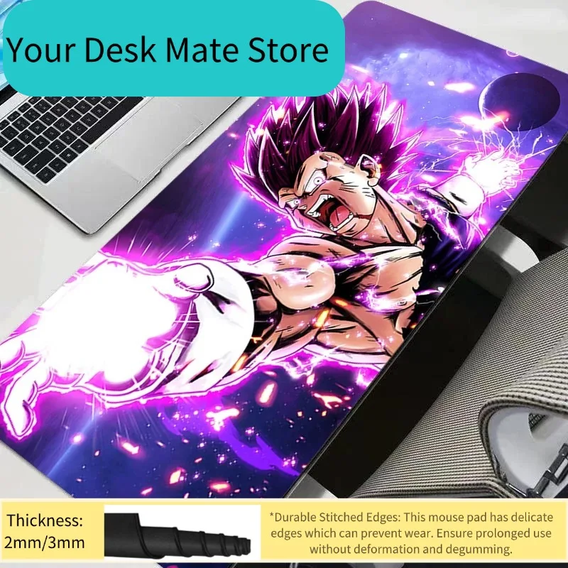 

Colorful Gaming Keyboard Rug Home Laptop Japan Cool Anime Mouse Pad XL Black DBZ Dragon Ball Z Desk Mat PC Gamer Carpet Mousepad