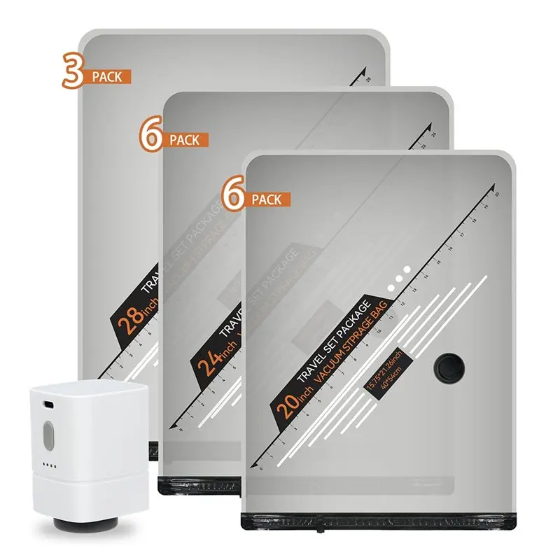 

Беспроводной перезаряжаемый насос BOFO с 15 комплектами и компактными сумками для хранения для путешествий и дома