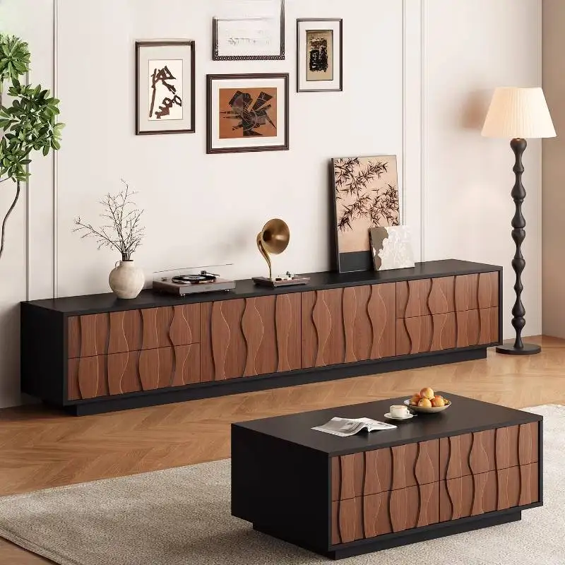 

Design Drawers Tv Cabinet Corner Decoration Art Luxury Apartments Tv Cabinet Living Room Storage Szafka Pod Telewizor Furniture