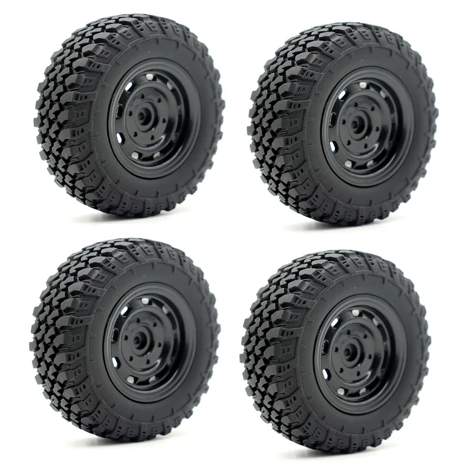 

4pcs 5mm Hex High-Performance Rubber RC Off-Road Wheels Upgrade Parts for MN99S MN98 MN82 WPL C24-1 B36 D12 C64 D74-1