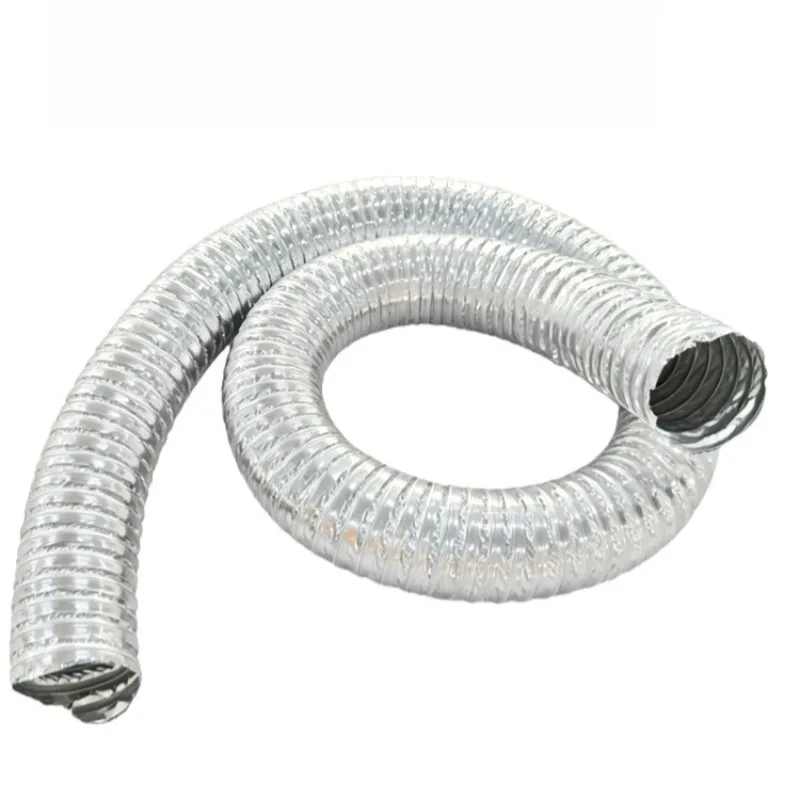 For Double-layer Aluminum Foil Pipe, Galvanized, High Temperature Resistant, Smoke Exhaust Pipe