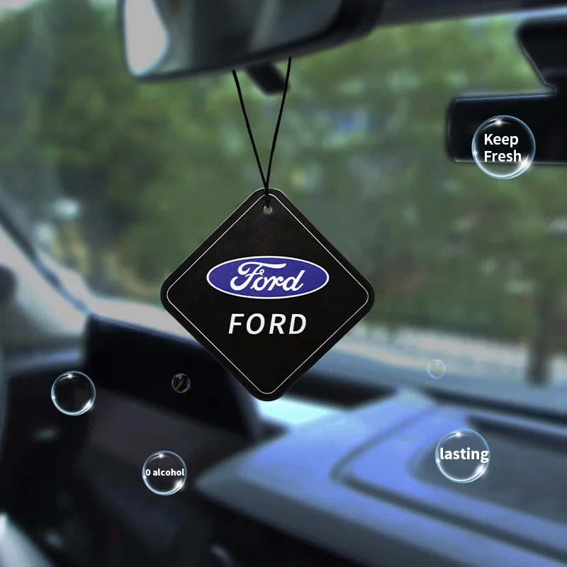 Ambientador colgante de Perfume Interior para coche, aroma para Ford Escort Explorer Fusion Kuga Mondeo Focus Ecosport c-max, accesorio para automóvil