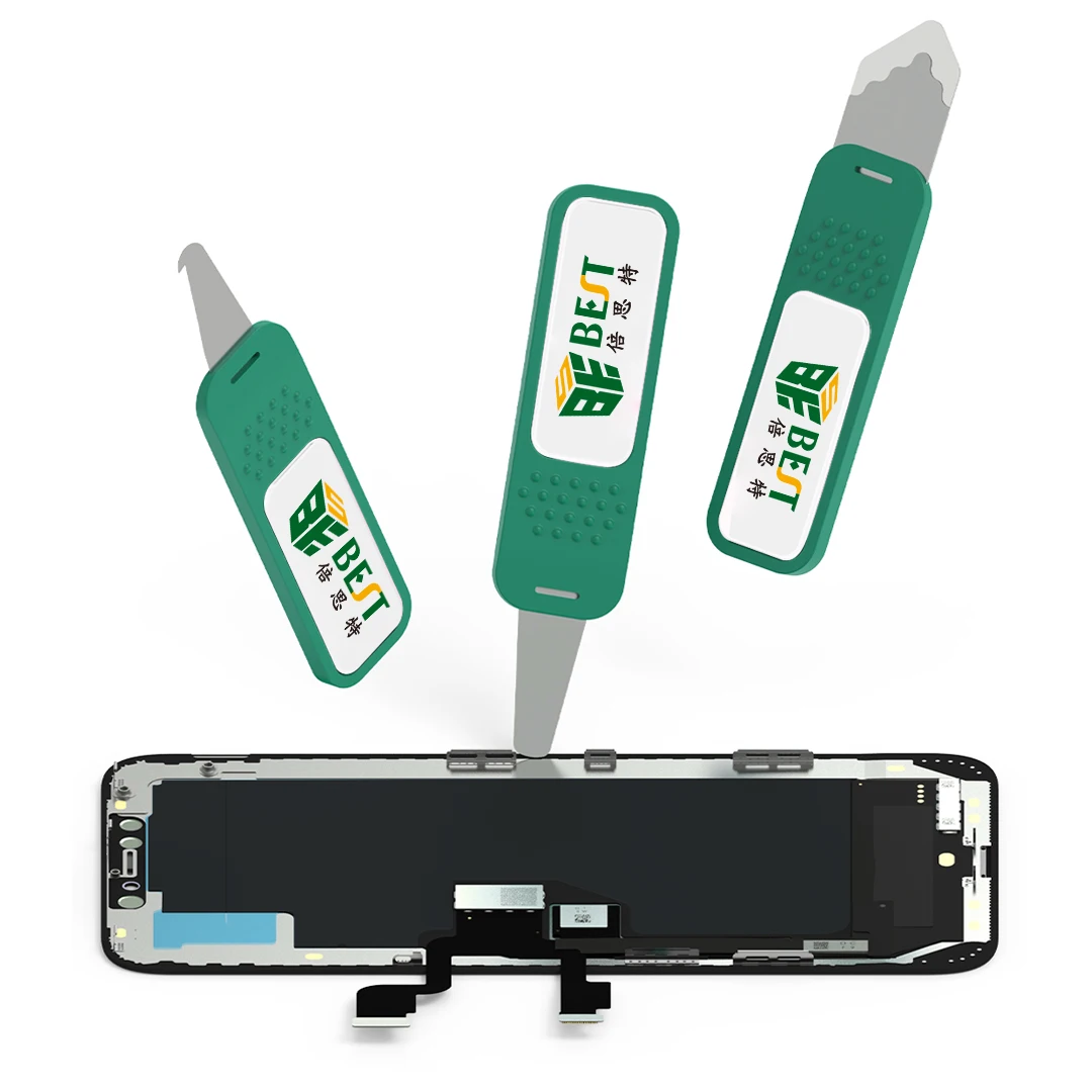 BST-146 3 in 1 Mobile Phone Prying Opening Repairing Tool Kit Metal Spudger Tool Set