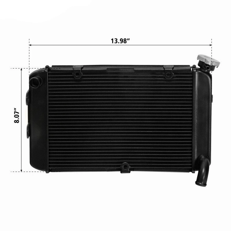 Fit For KAWASAKI Vulcan S VN650 2015 2016 2017 2018 2019 2020 2021 2022 Motorcycle Aluminium Radiator Cooler Cooling