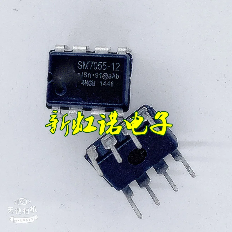 5 Teile/los Neue SM7055 SM7055-12 Power Management Chip DIP8 Integrierte schaltung IC Gute Qualität Auf Lager