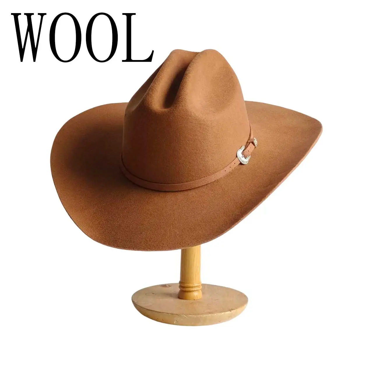 Wool Cowboy Hat Western Cowboy Hat Cowgirl Hat with Buckle Western Hat Rodeo Hat Cowgirl Hat Race Day Hat sombreros vaqueros