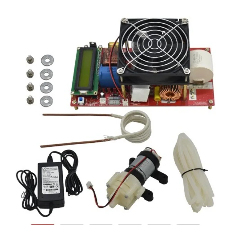 2000W high power ZVS high frequency induction heating machine, quenching, heating, smelting, DC welding machine power supply